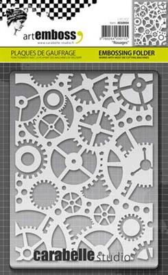 AE60004 Embossing Folder - Rouages