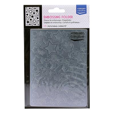 Vaessen Creative • Cartella per Embossing stars