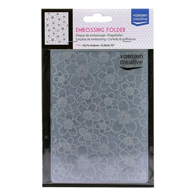 Vaessen Creative • Cartella per Embossing cherry blossom