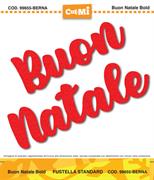 99655 Cut-Mi Buon Natale Bold