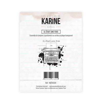 TIMBRO LAS ATELIERS DE KARINE -IL ETAIT UNE FOIS
