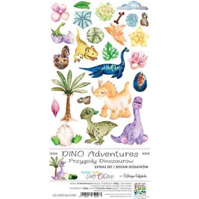 EXTRA SET CRAFT O CLOCK - DINO Adventures