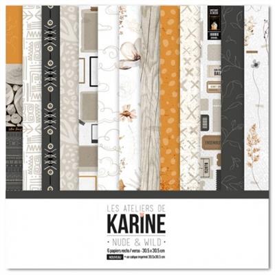 Les Ateliers de Karine Nude and Wild Collection 30x30cm