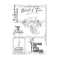 Clear stamp Bonheur - Mes Ptits Ciseaux
