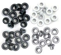 60  STANDARD SIZE EYELETS WE R MEMORY KEEPERS - GREY