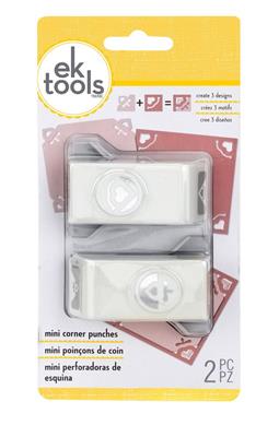 EK TOOLS MINI PUCH ANGOLO DECORATO 2 PZ.