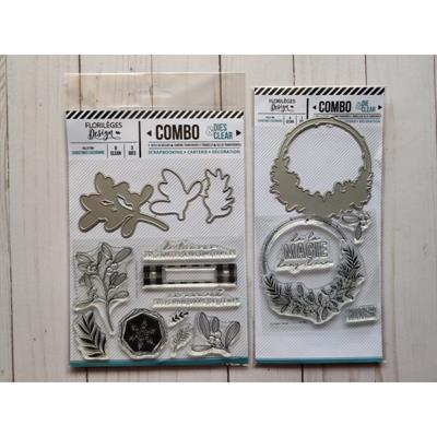 Florileges Combo Clear Die CHRISTMAS COCOONING 1