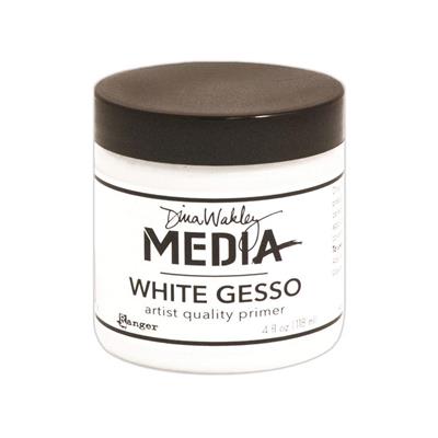 RANGER – Dina Wakley Media – White Gesso – 118 ml