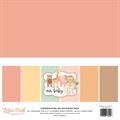 Echo Park Our Baby Girl Coordinating Solids Paper Pack 30x30cm