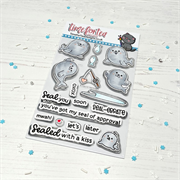 Sealed With A Kiss A6 Clear Stamps - foca