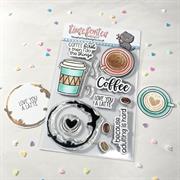 Coffee Lovers Clear Stamps