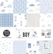 MODASCRAP - PAPER PACK HELLO SWEET BOY 12x12