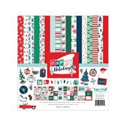 Echo Park Happy Holidays Collection Kit 30x30cm