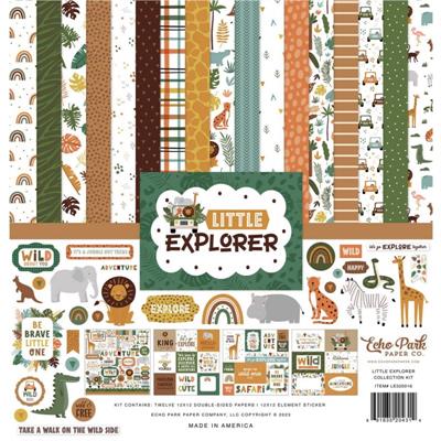 Echo Park Little Explorer Collection Kit 30x30cm