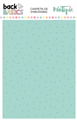 Carpeta embossing lunares Back to Basics