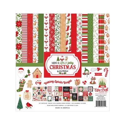 Echo Park Have A Holly Jolly Christmas Collection Kit 30x30cm