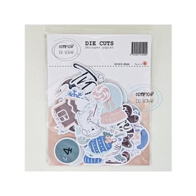 Compoir Du Scrap Fleurs de Saison NO?L Die Cuts