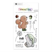 Hampton Art Tracey Hey Clear Stamps Nuts About Your (14pcs)