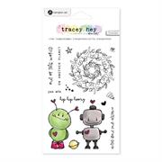 Hampton Art Tracey Hey Clear Stamps Out of This World