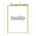 FUSTELLA LA COPPIA CREATIVA - INVITO