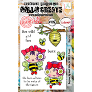 AALL and Create : 1129 - A6 Stamp Set - Bee Free