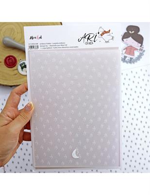 embossing folder - stella