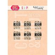 Craft&You Design Mini Cameras 2 Stamps