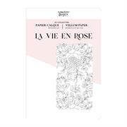 Florileges Kit Vellum A4 LA VIE EN ROSE