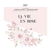 Florileges Kit Carte LA VIE EN ROSE 30x30cm