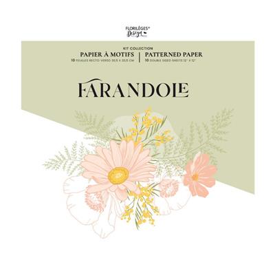 Florileges Kit Carte FARANDOLE 30x30cm