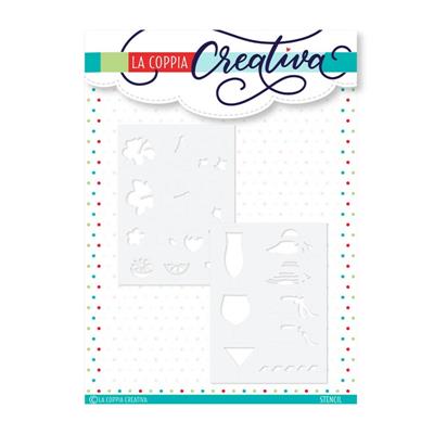 La Coppia Creativa Stencil CIN-CIN 2pezzi