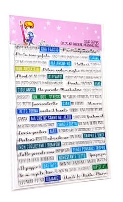 GLIMPS CLEAR STAMPS - GCS 25-189 PAROLINE MERDAVIGLIOSE