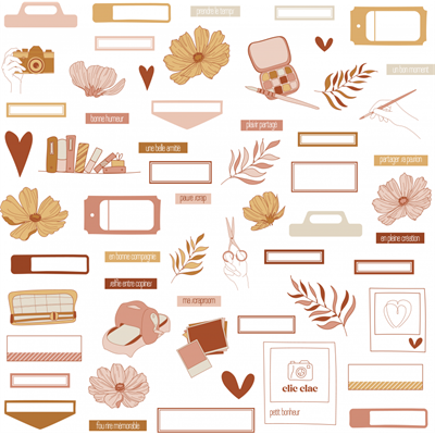 Die-cuts Le scrap & moi - HA PI Little Fox