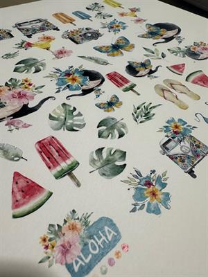 ALOHA die cuts