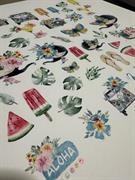 ALOHA die cuts