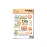 Tommy Journaling BOOK Tropical Vibes – 10 pag 15×21 cm – 102 decori