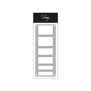 TOMMY Fustella Basic die - Rectangular Labels