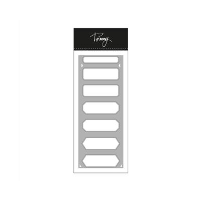 TOMMY Fustella Basic die - Cute Labels