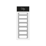 TOMMY Fustella Basic die - Cute Labels