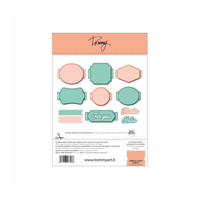 TOMMY Fustella Ribbon Slider Labels