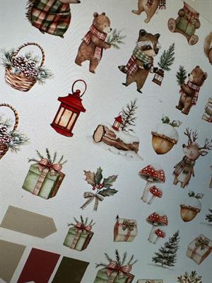 DIE CUTS abbinati alla collezione BOSCO INCANTATO