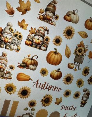 die cuts collezione CALDO AUTUNNO
