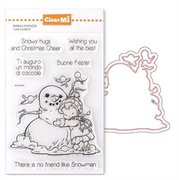 1204-88114 Set Clear+Fustelle - Bimba e pupazzo