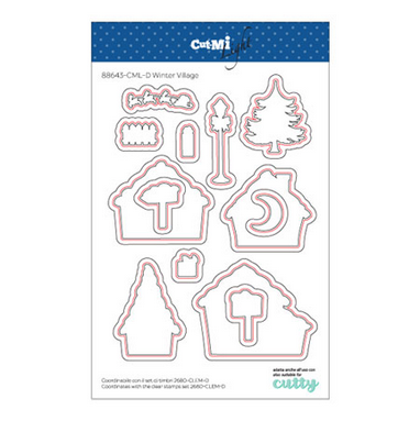 88643-CML-D Winter village