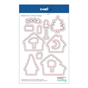 88643-CML-D Winter village