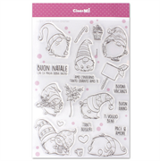 2672-CLEM-E Winter Gnomes