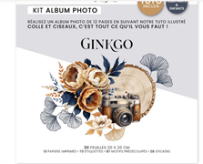 FLORILEGES Kit créatif album GINKGO