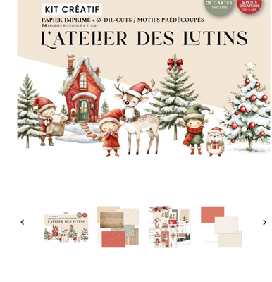 Kit créatif 15x20 L'ATELIER DES LUTINS