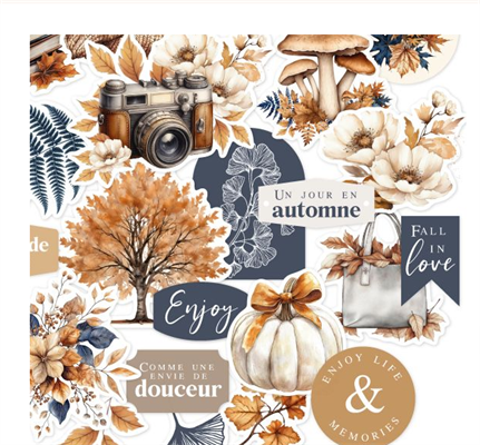 Die-cuts imprimés GINKGO