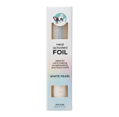Essentials Hot Foil White Pearl